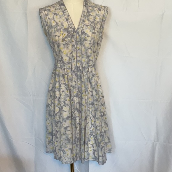 Rebecca Taylor Silk floral dress size 4 - Picture 1 of 5